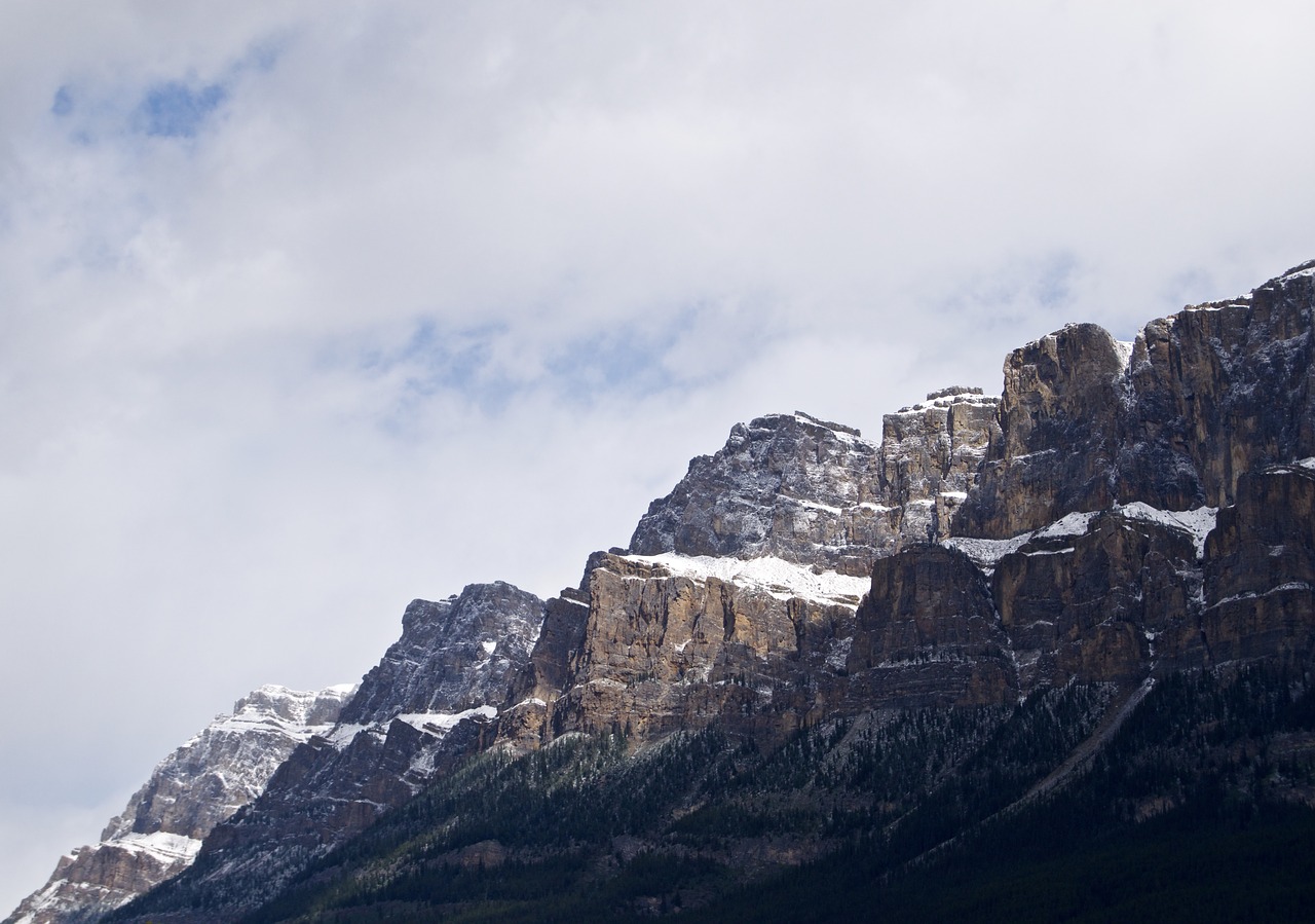 clouds mountain sky free photo