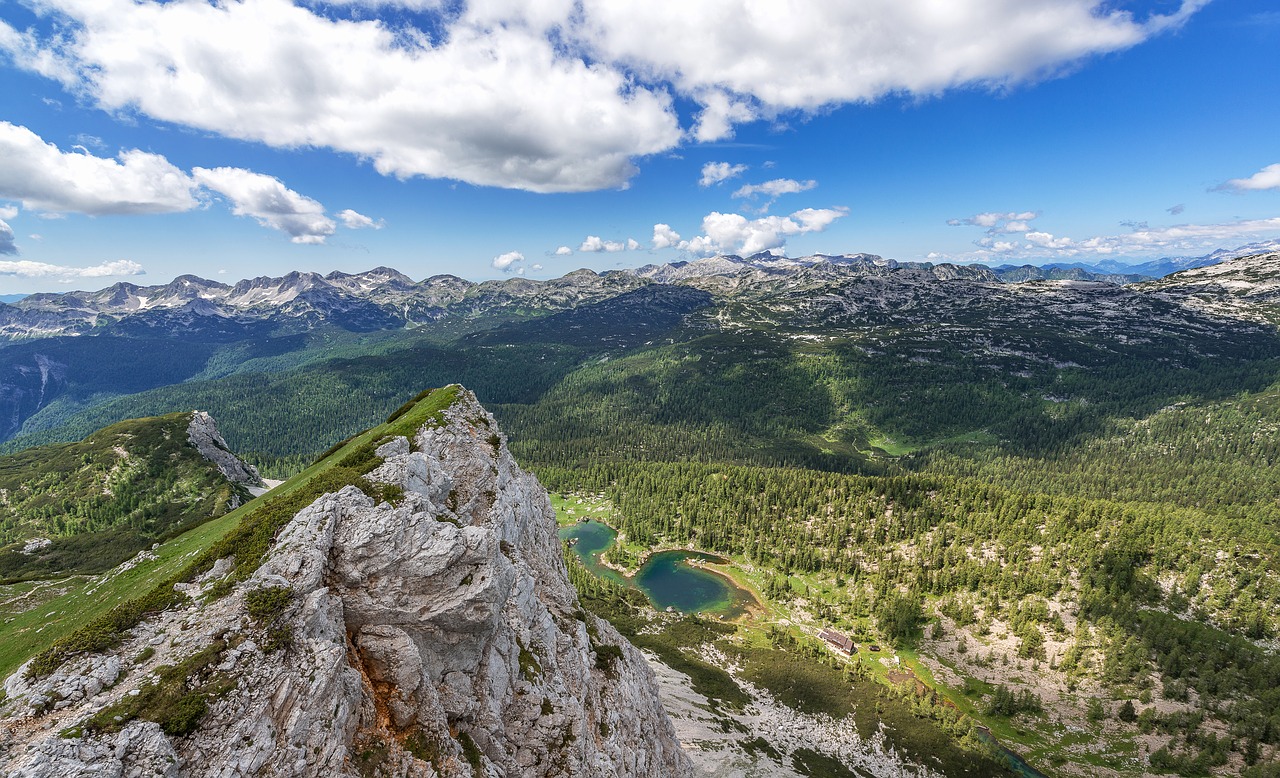 clouds lake landscape free photo