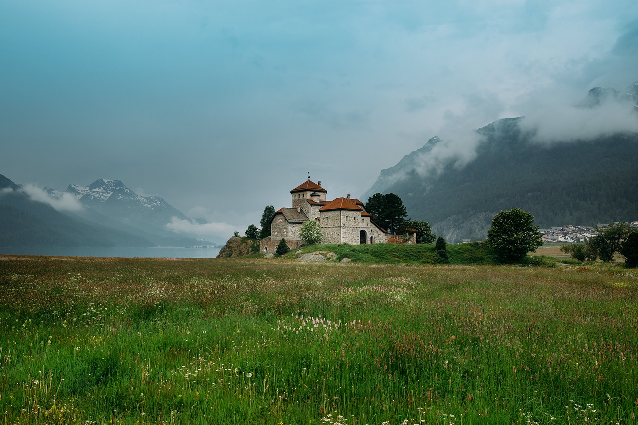 clouds countryside dawn free photo