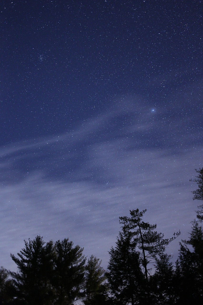 clouds galaxy nature free photo