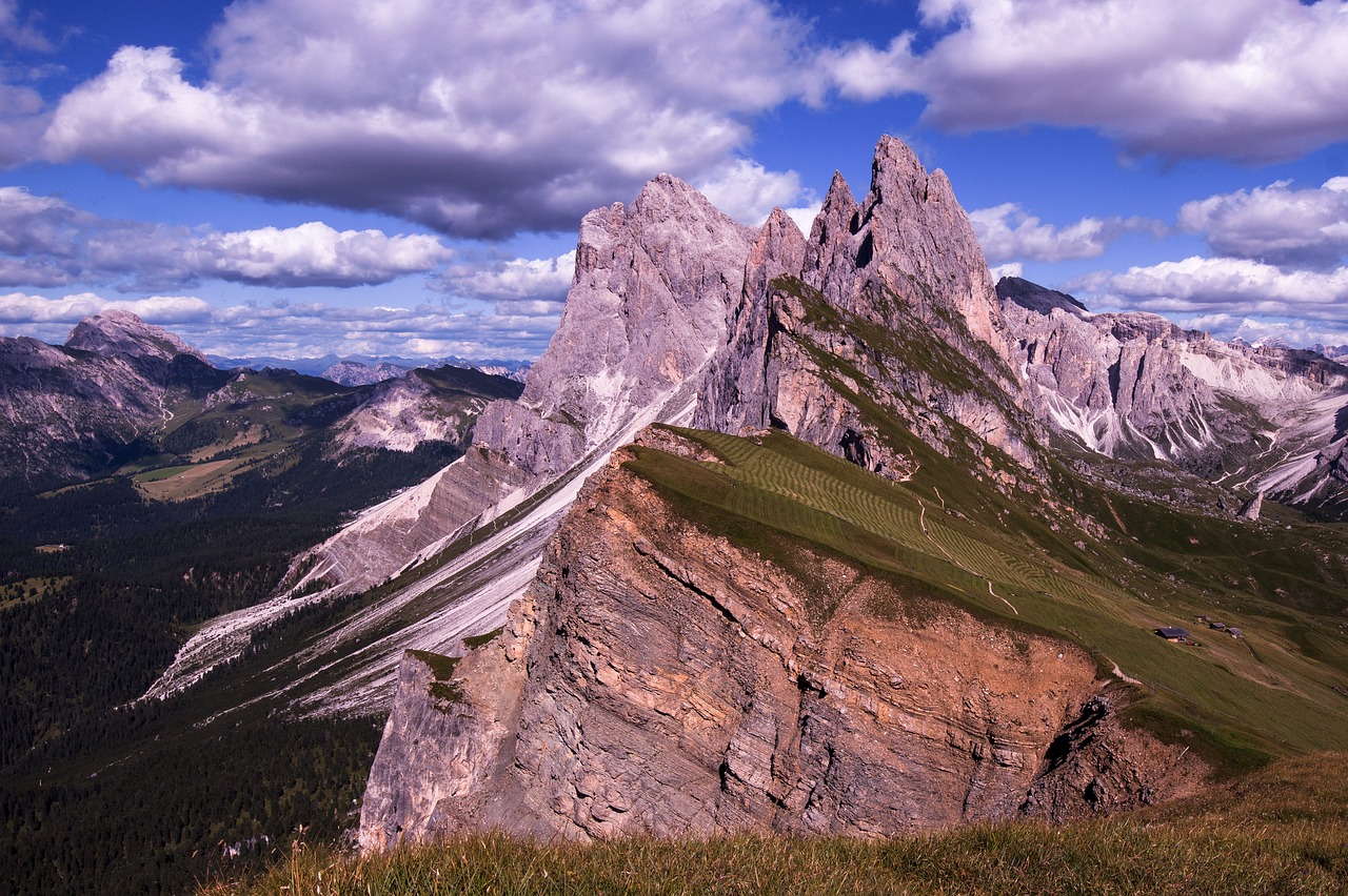 clouds landscape mountain free photo