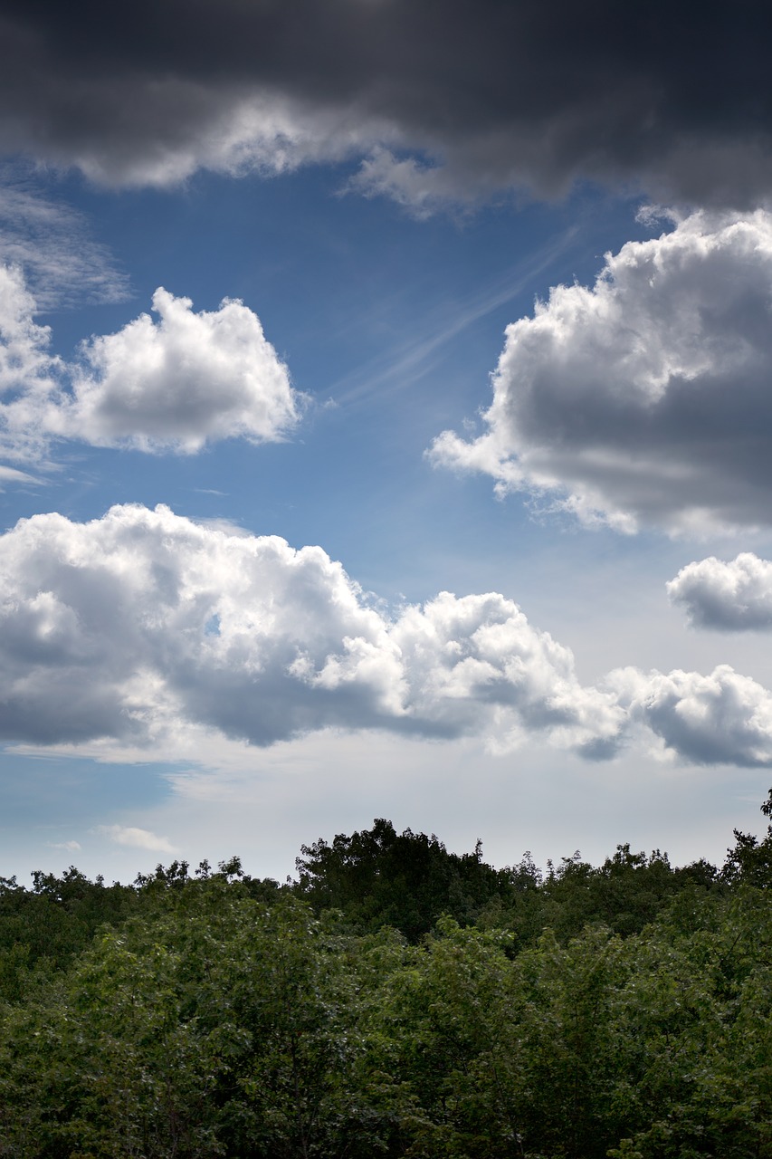 clouds landscape nature free photo