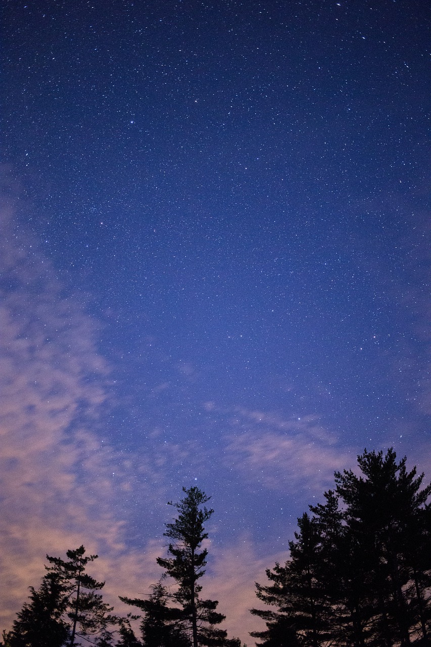 clouds nature night free photo