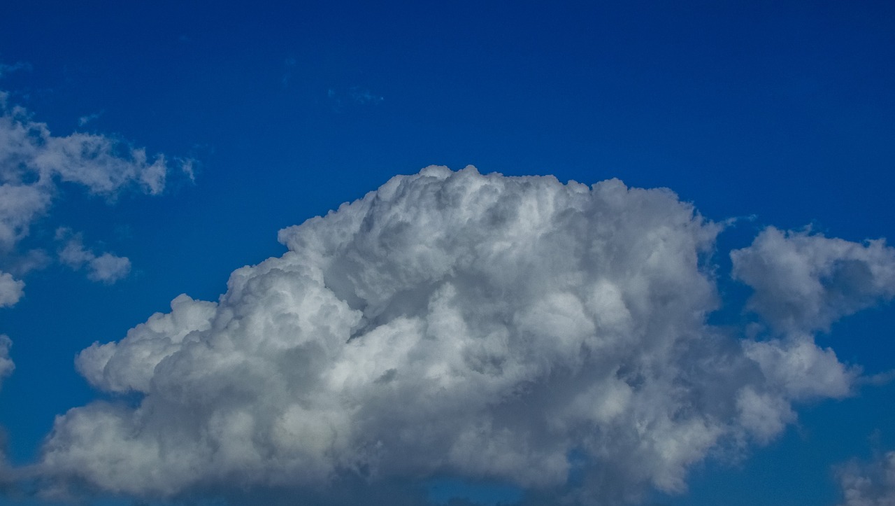 clouds cumulus sky free photo