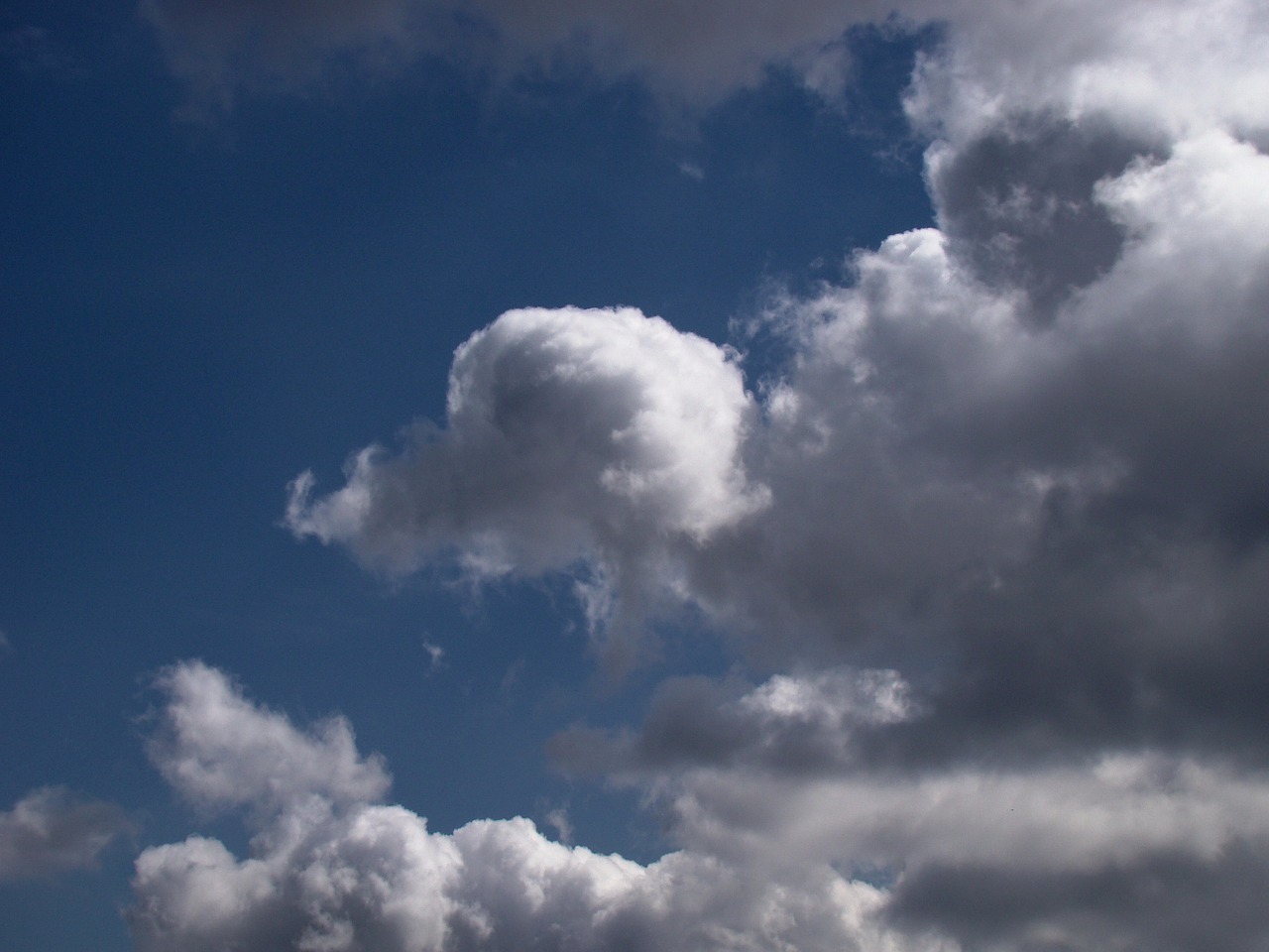 clouds rain dark free photo