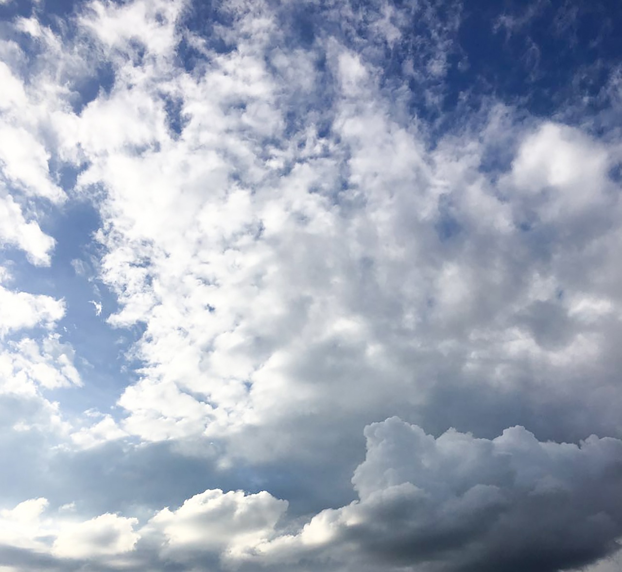 clouds african sky blue free photo