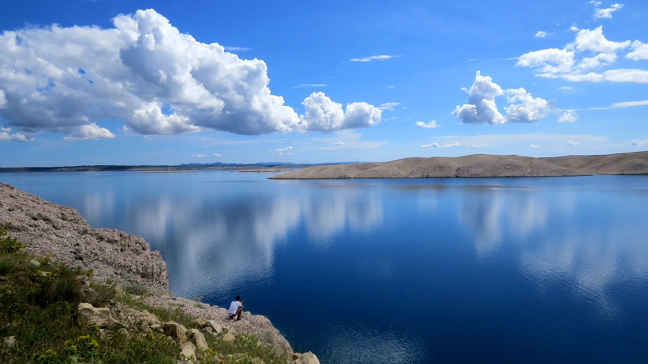 clouds reflection sky free photo