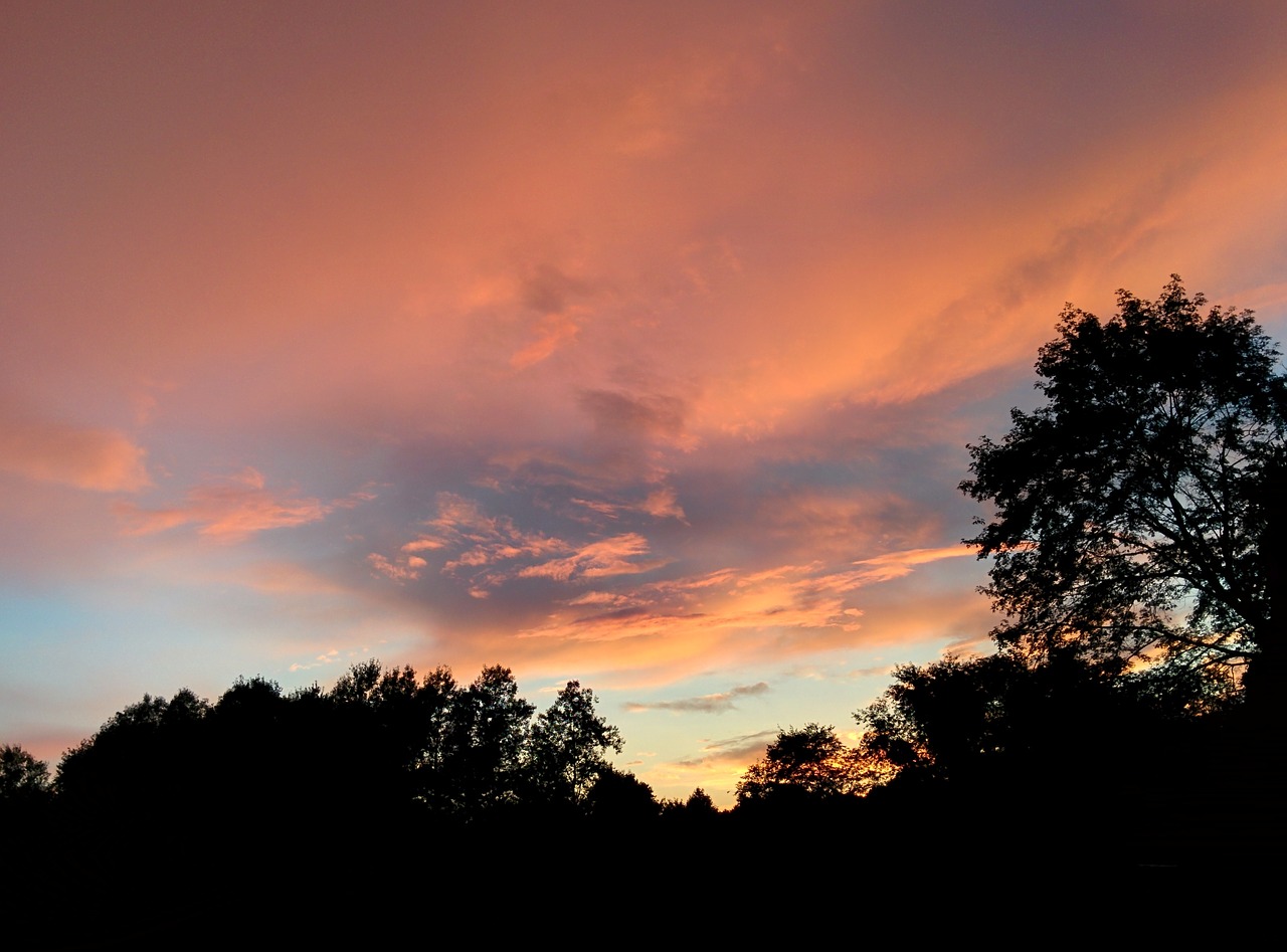 clouds sky sunset free photo