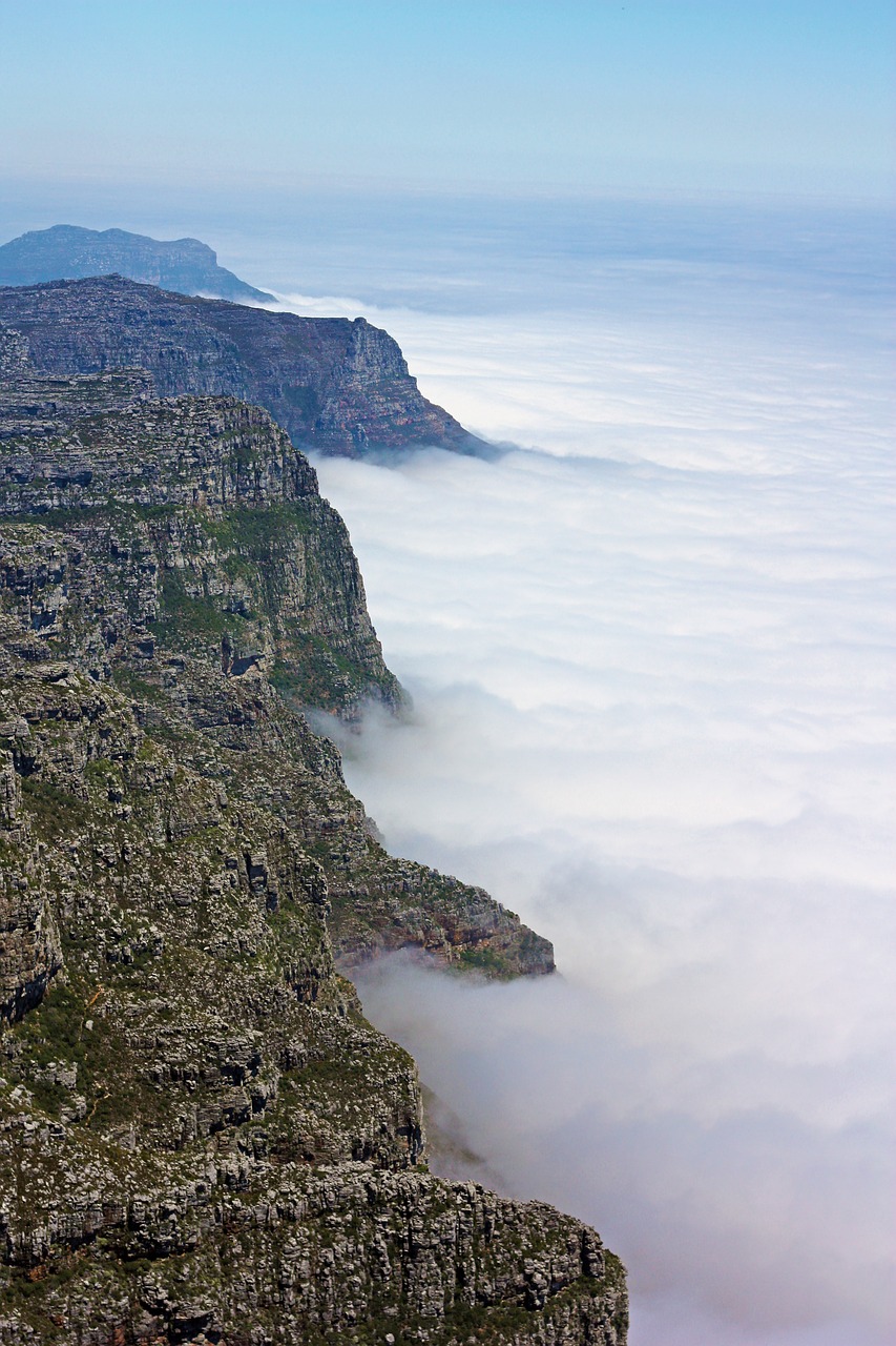 clouds landscape fog free photo