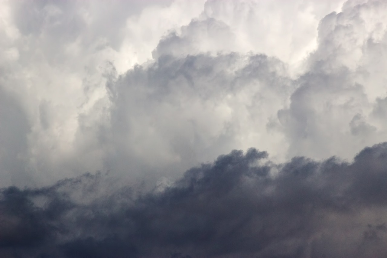 clouds sky storm free photo