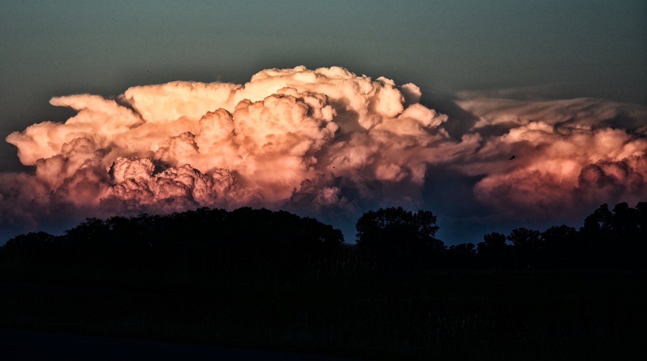 clouds storm sky free photo