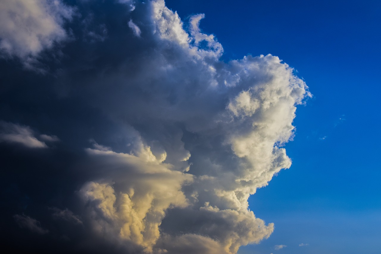 clouds sky nature free photo