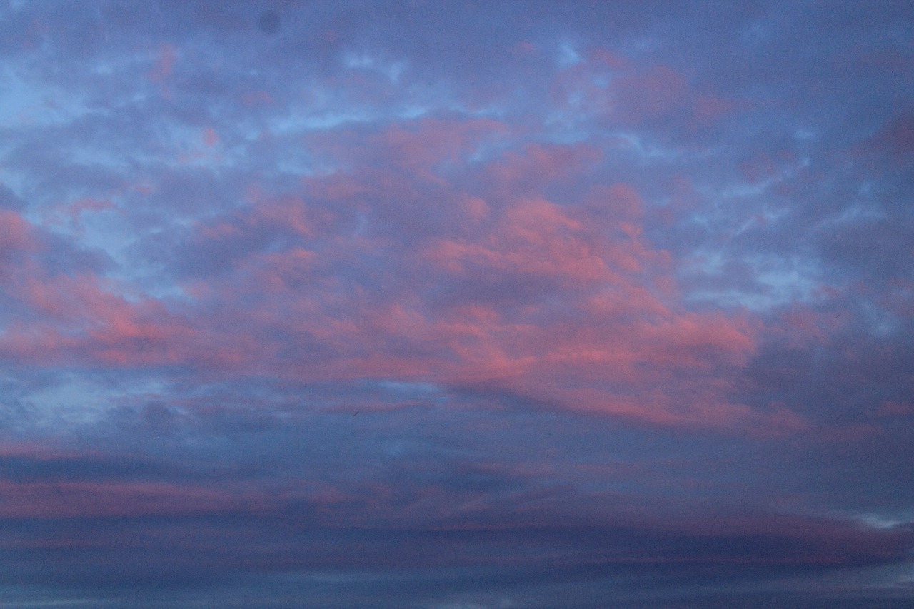 clouds red thunderstorm free photo