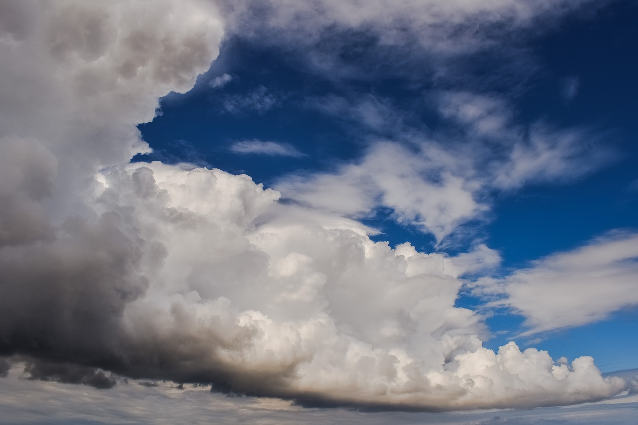 clouds sky nature free photo