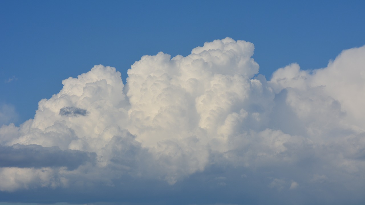 clouds cumulus sky free photo