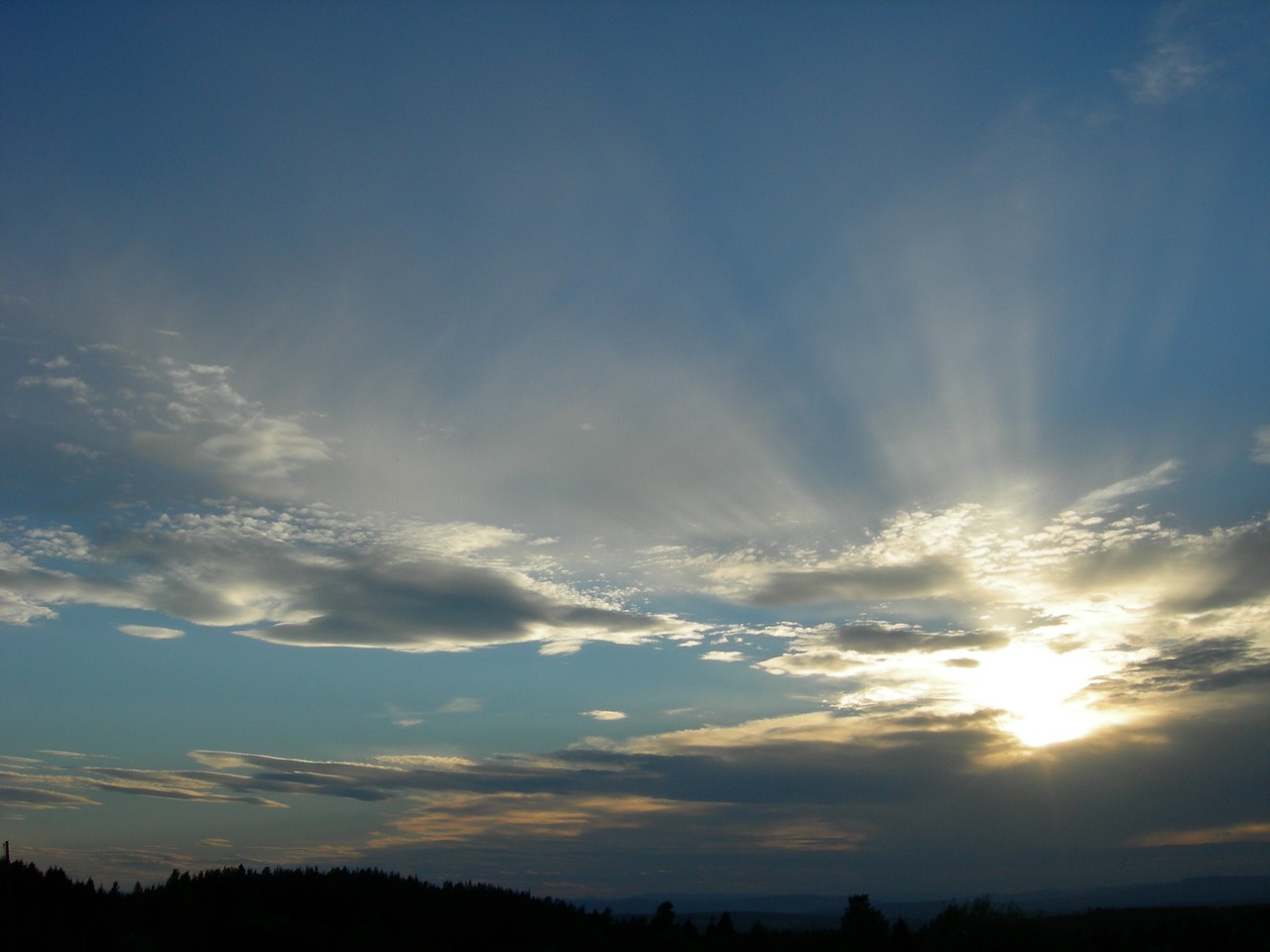 clouds sun heaven free photo