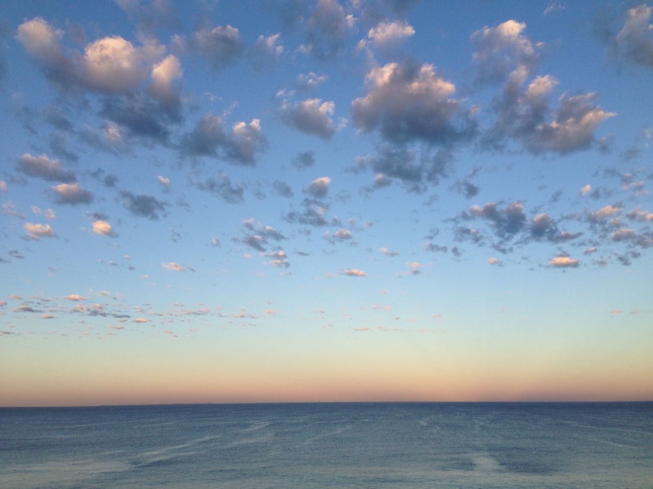 clouds sky beach free photo