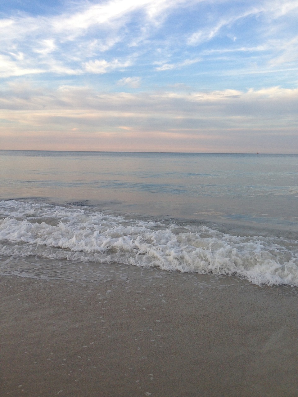 clouds ocean morning free photo