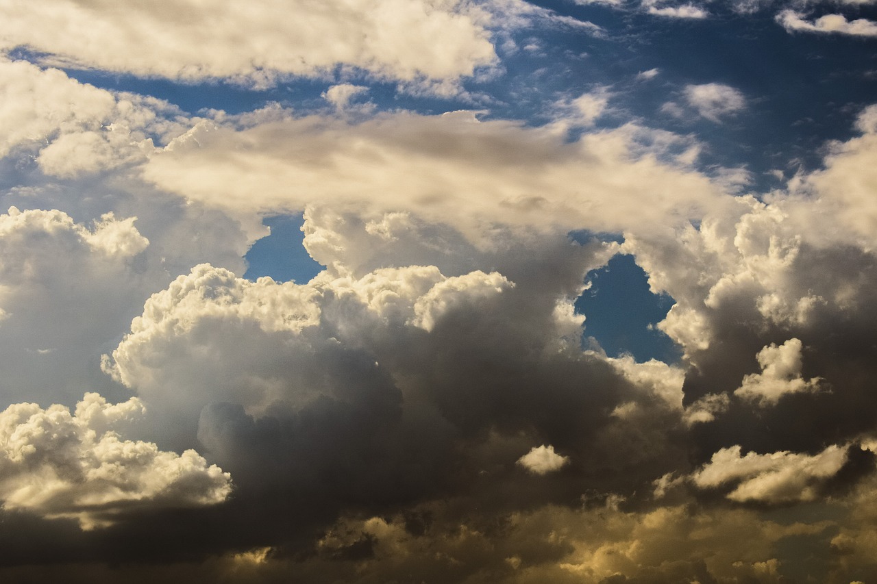 clouds stormy clouds sky free photo