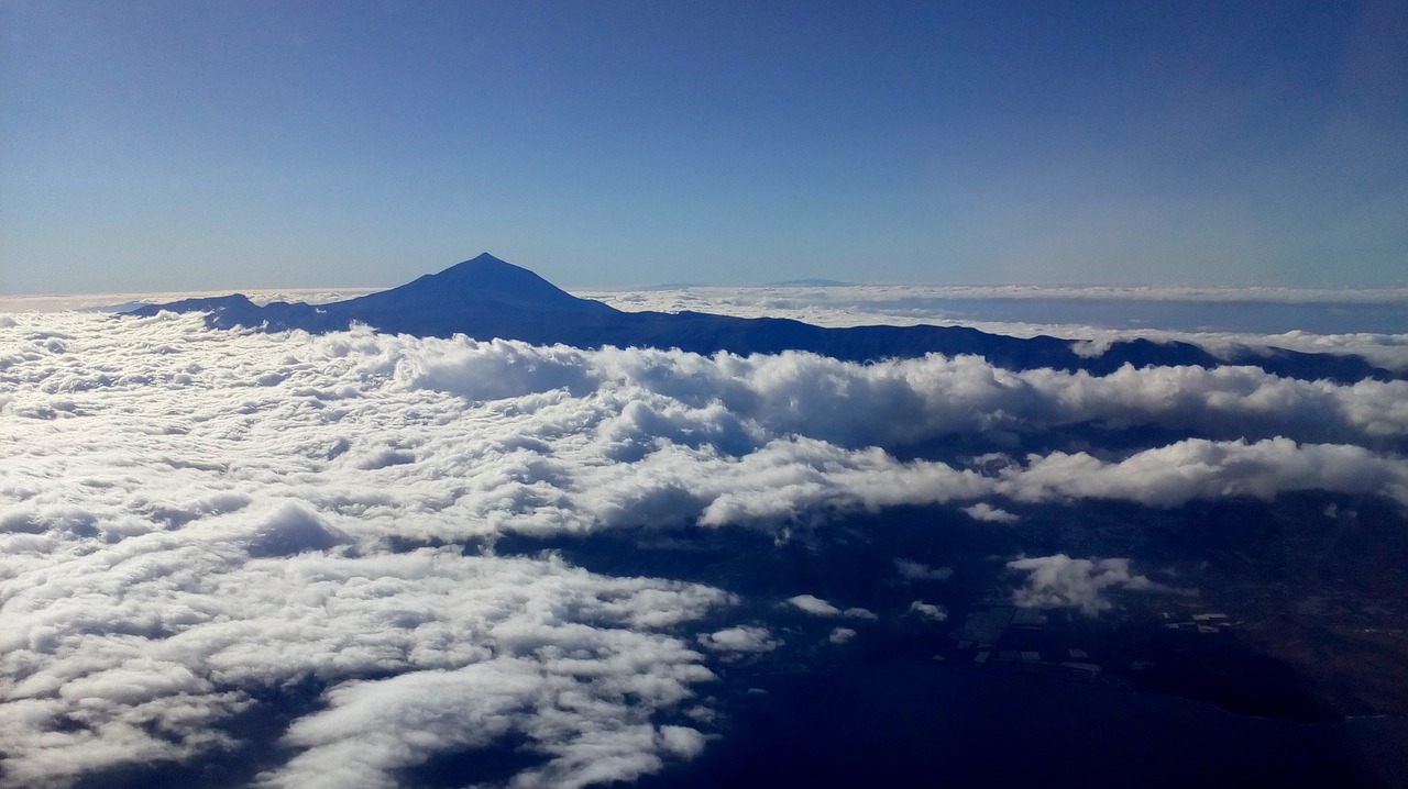 clouds mountain sky free photo