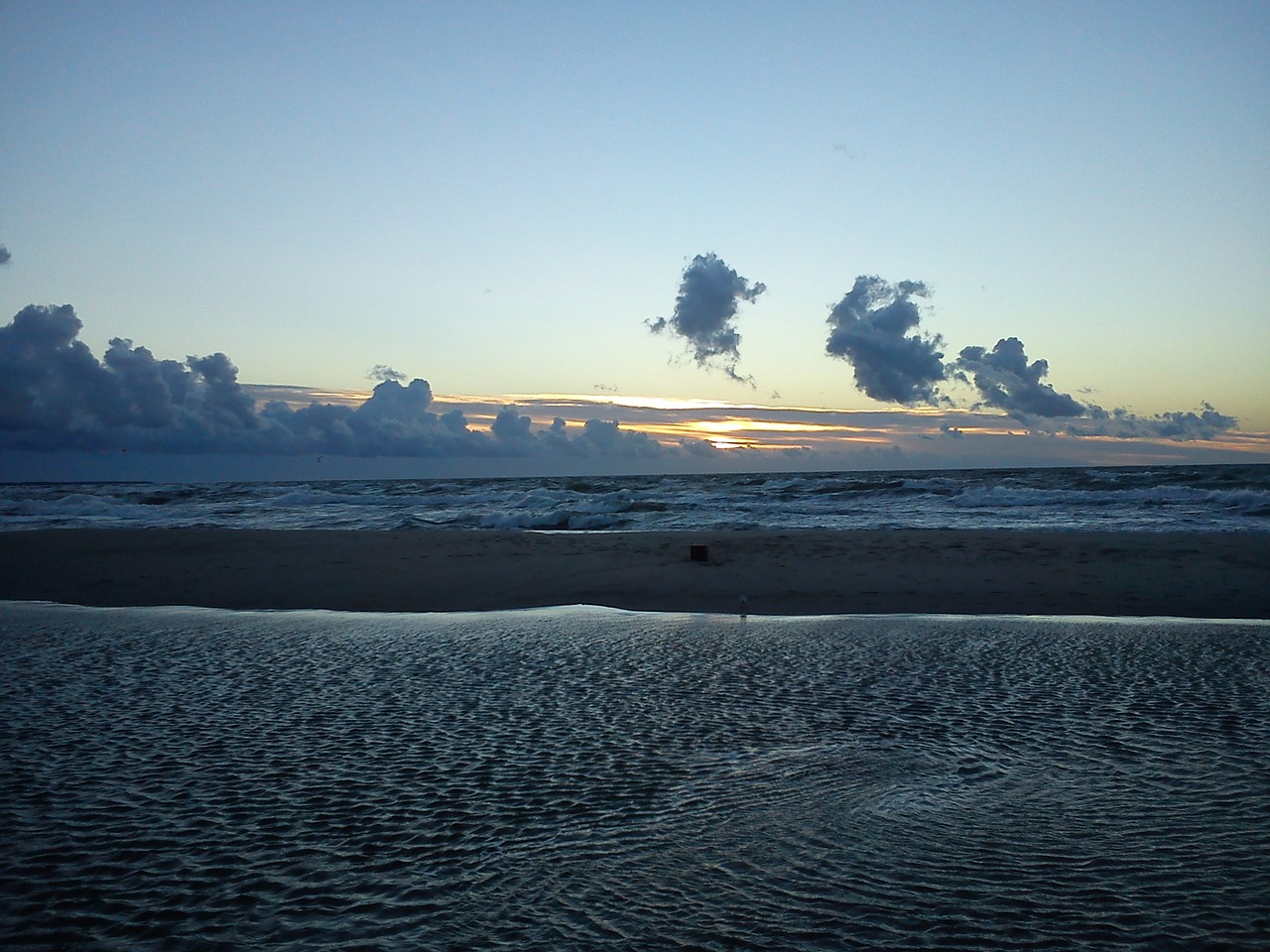 clouds sea sky free photo