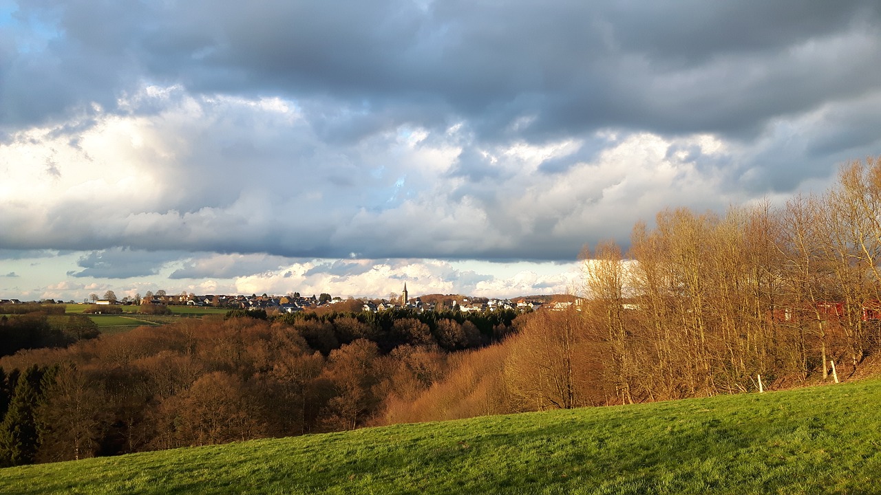 clouds autumn sky free photo