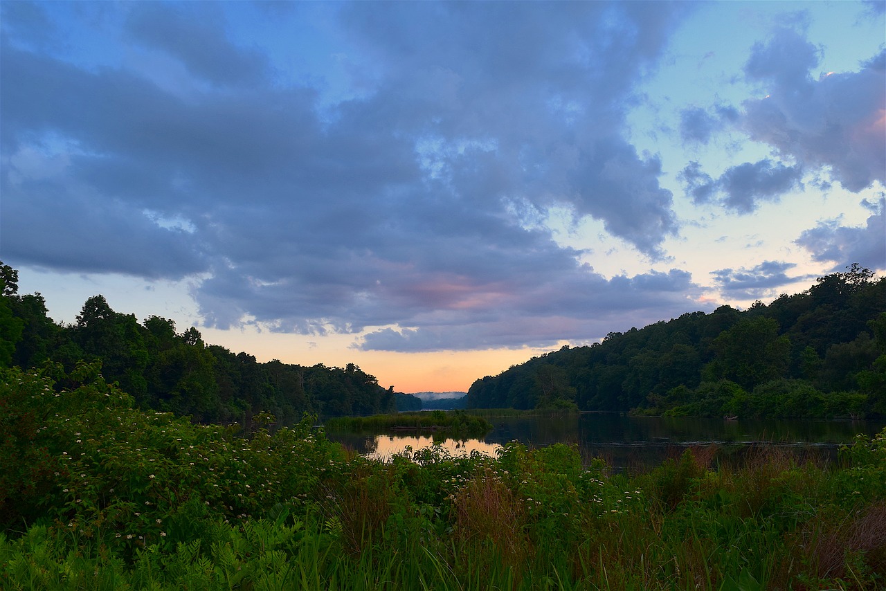 clouds sky water free photo