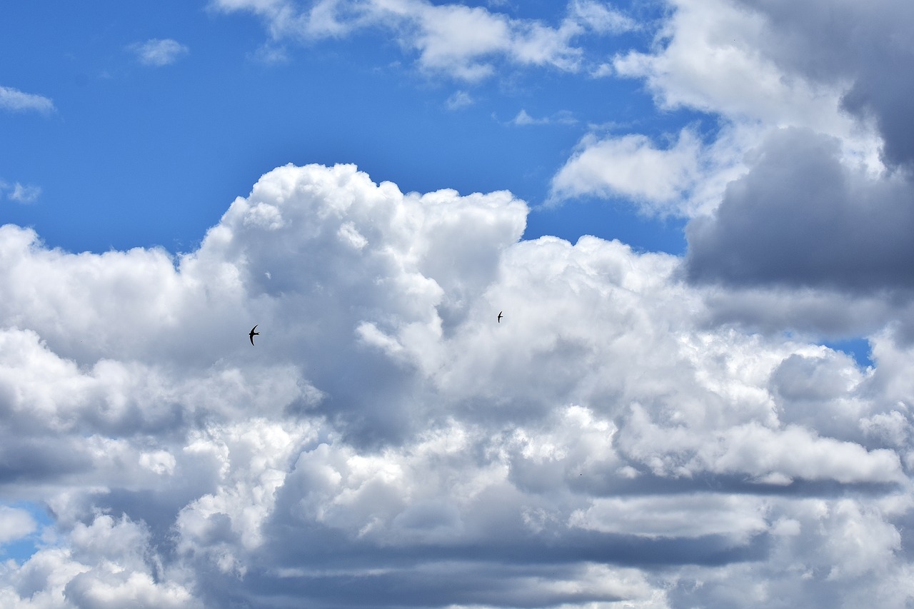 clouds sky cloudiness free photo