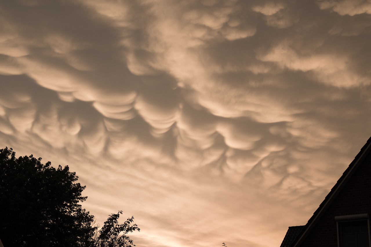 clouds sky clouds form free photo