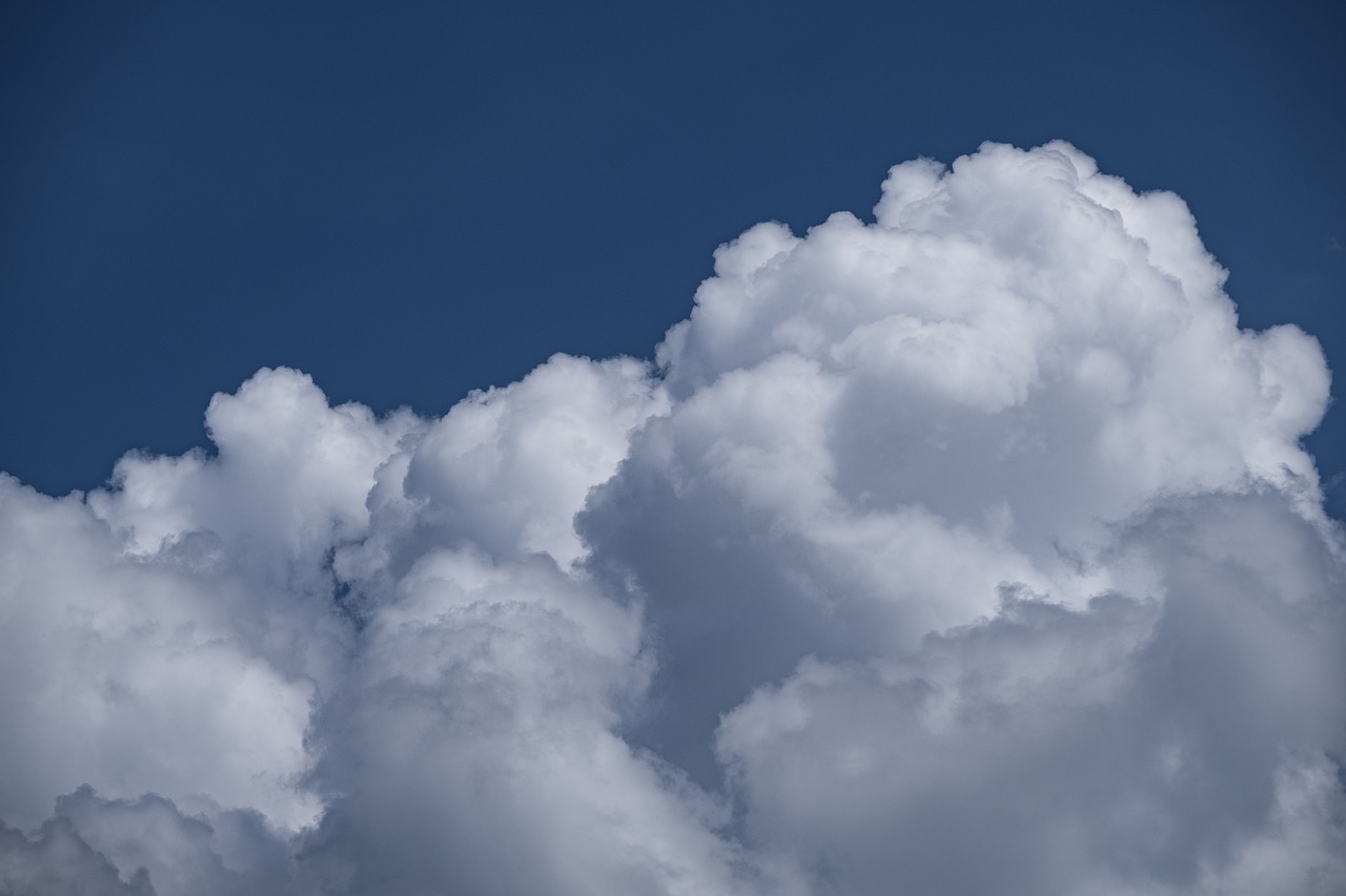 clouds sky cumulus free photo