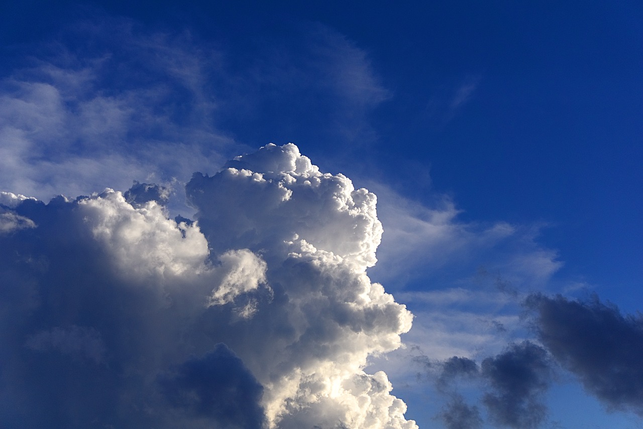 clouds thunderstorm storm free photo