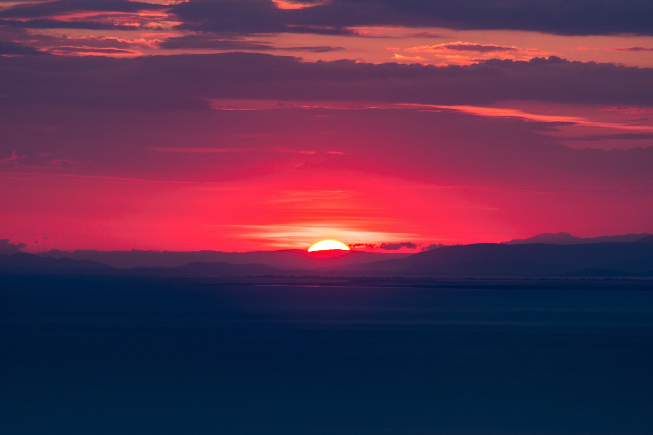 clouds sky sunset free photo