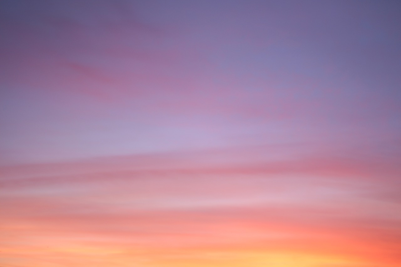 clouds sky sunset free photo