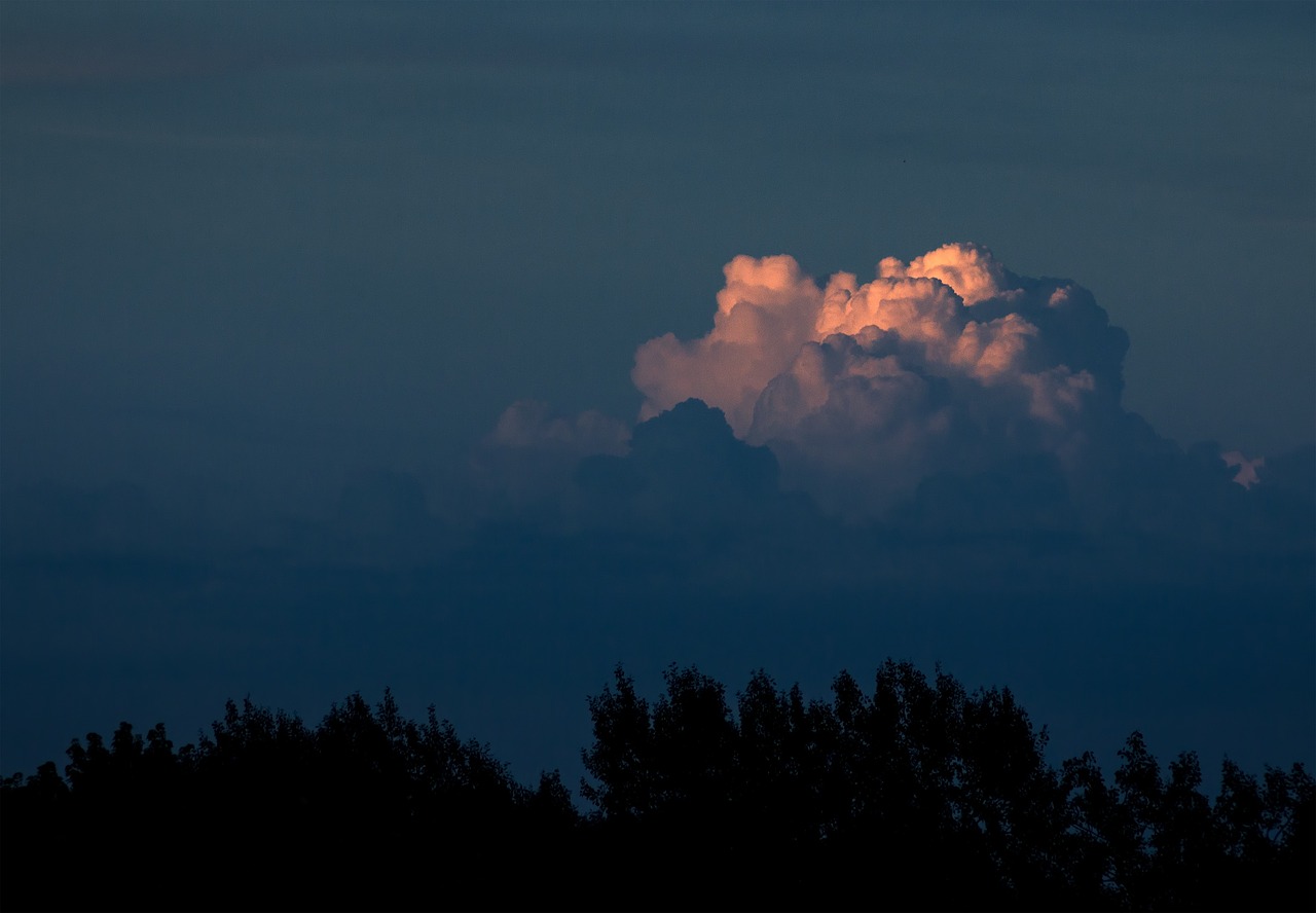 clouds sky nature free photo