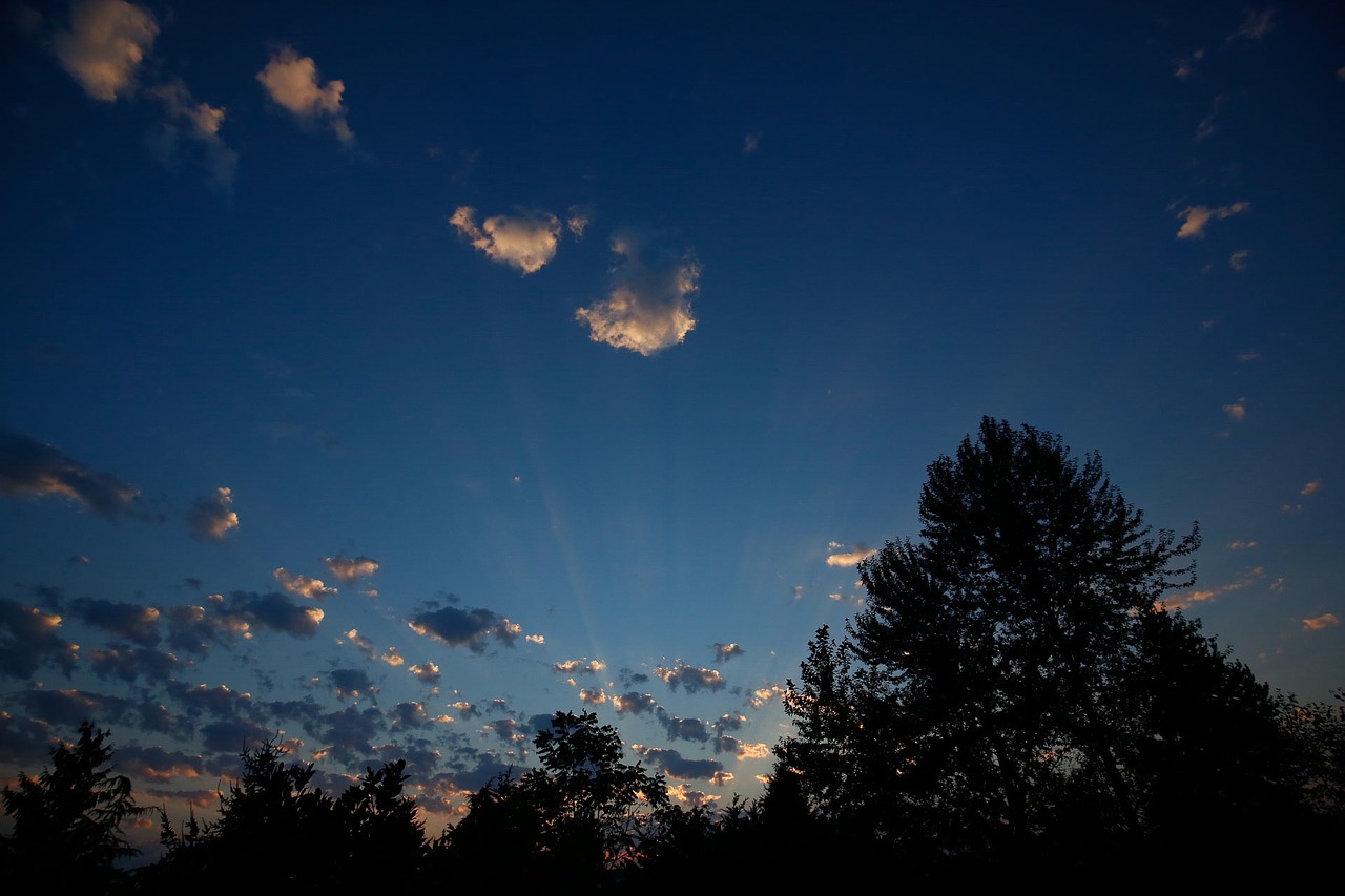 clouds sky sun free photo