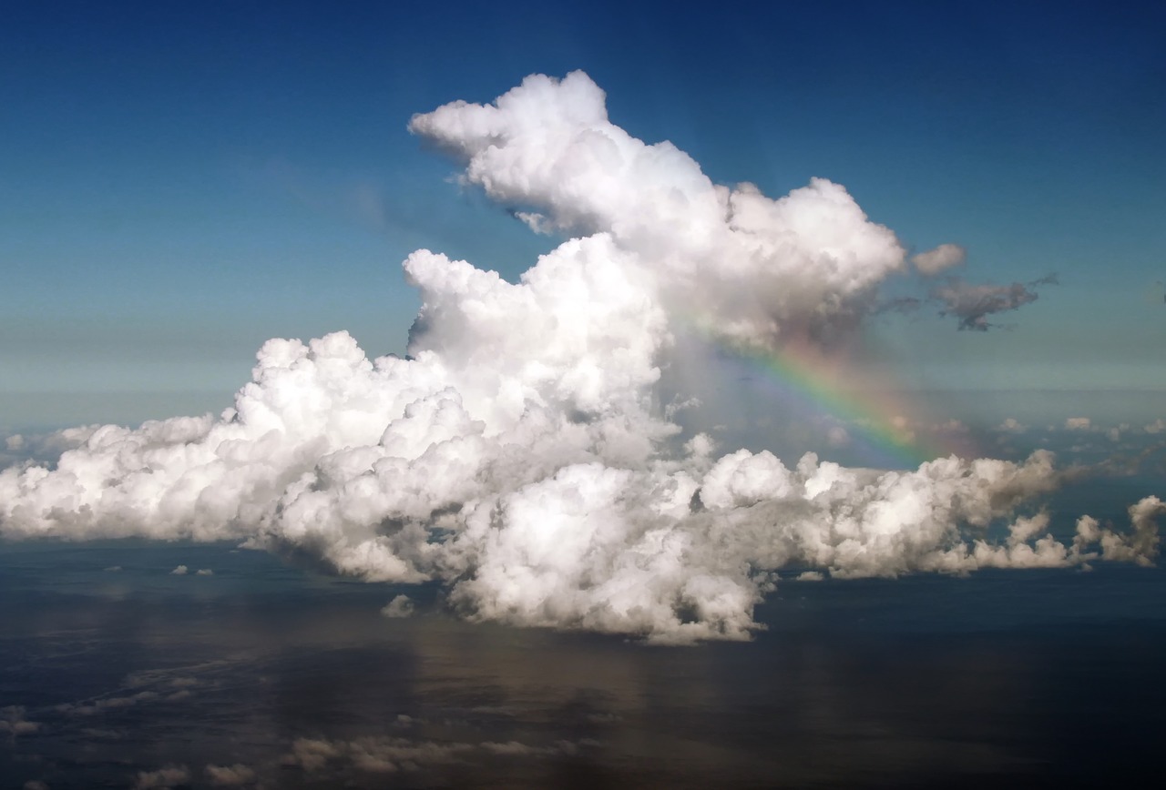 clouds blue sky free photo