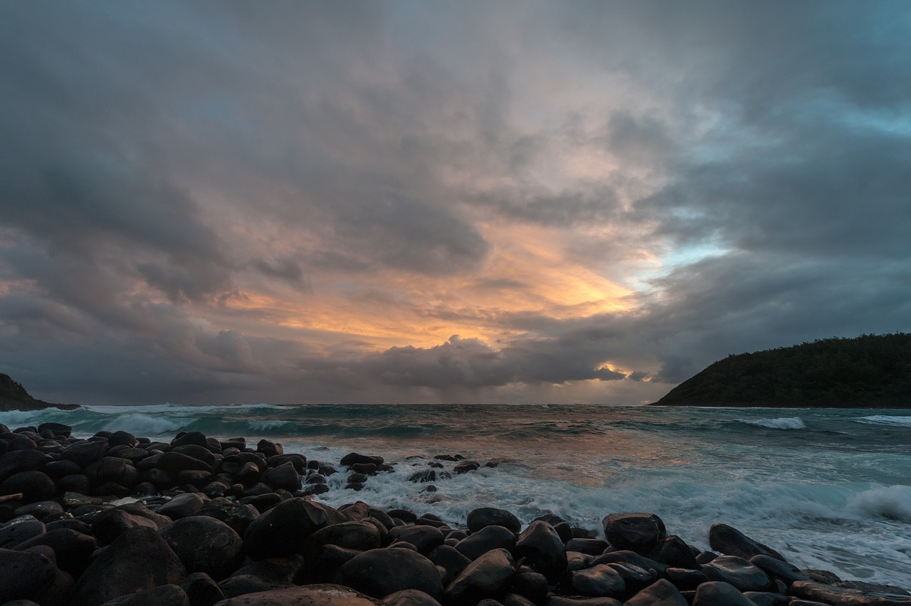 clouds sky ocean free photo