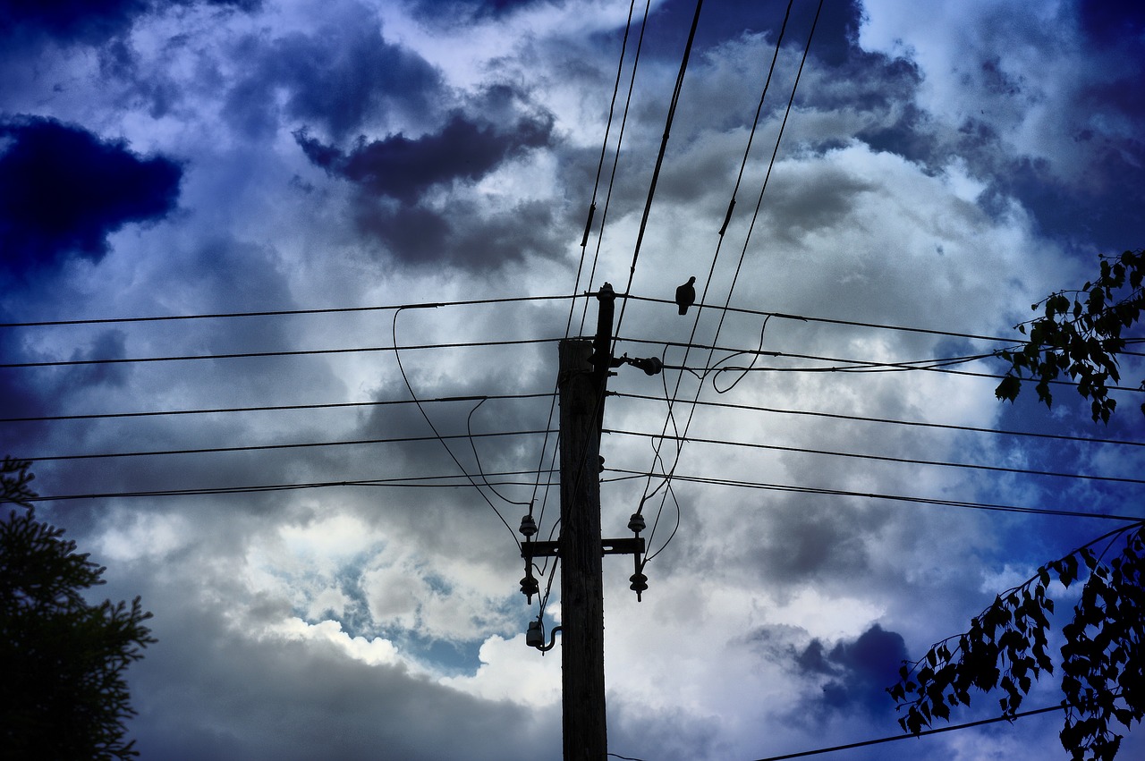 clouds the gathering storm sky free photo