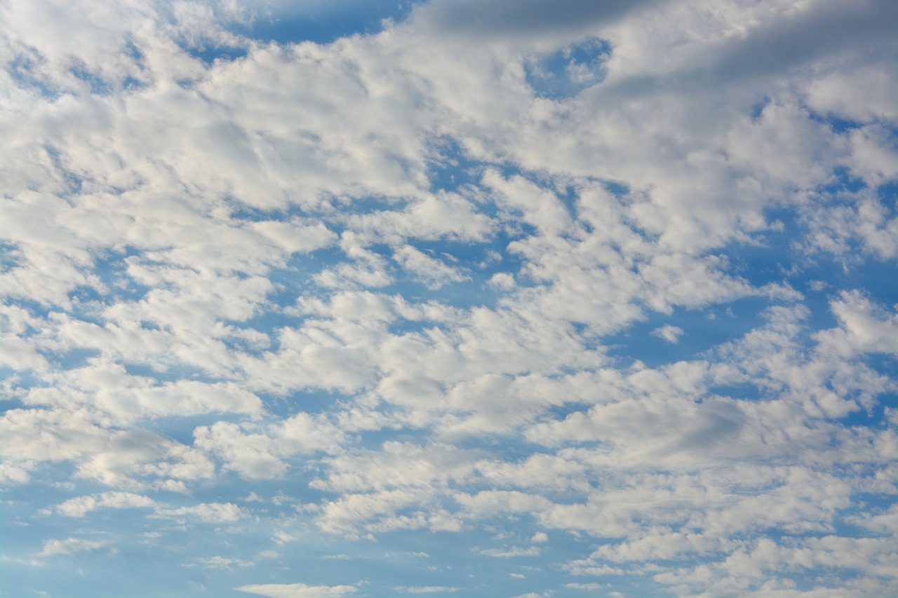 clouds white clouds cloudy sky free photo