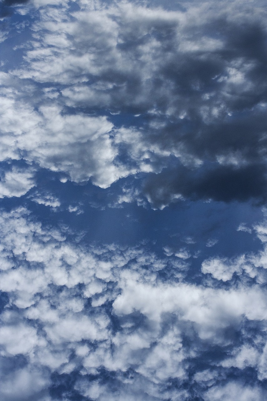 clouds blue sunset free photo