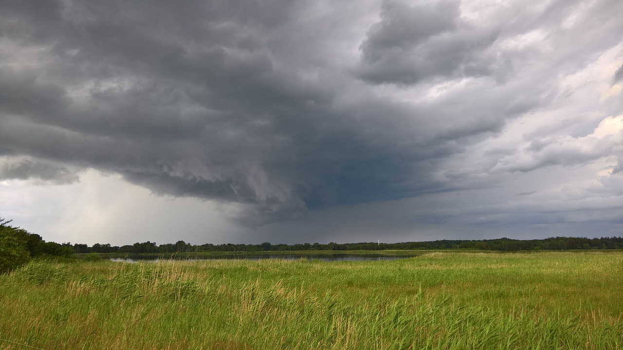 clouds grey storm free photo