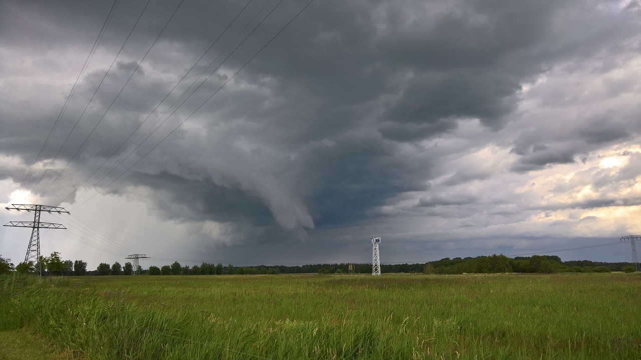 clouds grey storm free photo