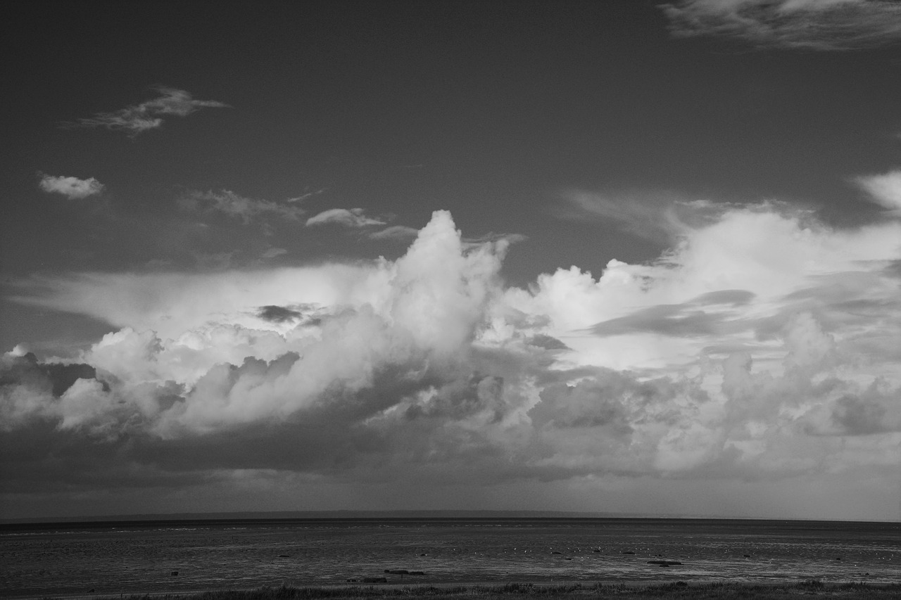 clouds cloud horizon free photo