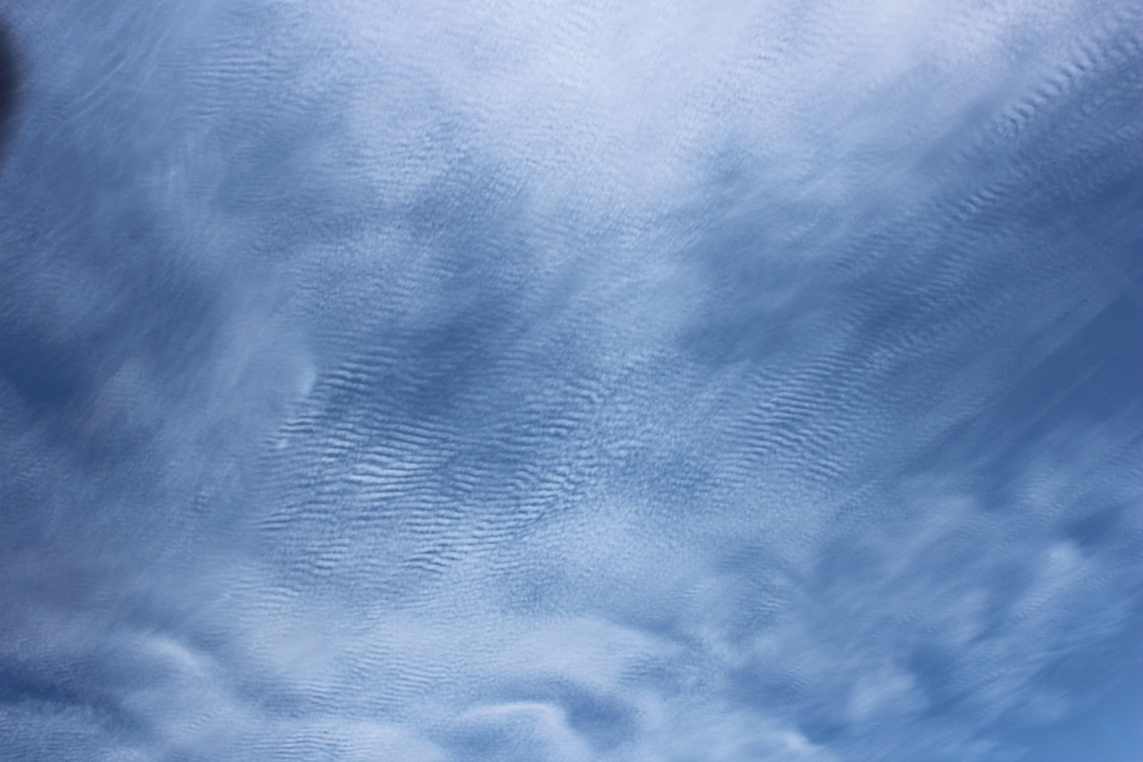 clouds sky sky blue free photo