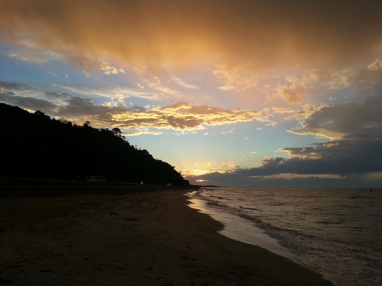 clouds cloudy sky free photo