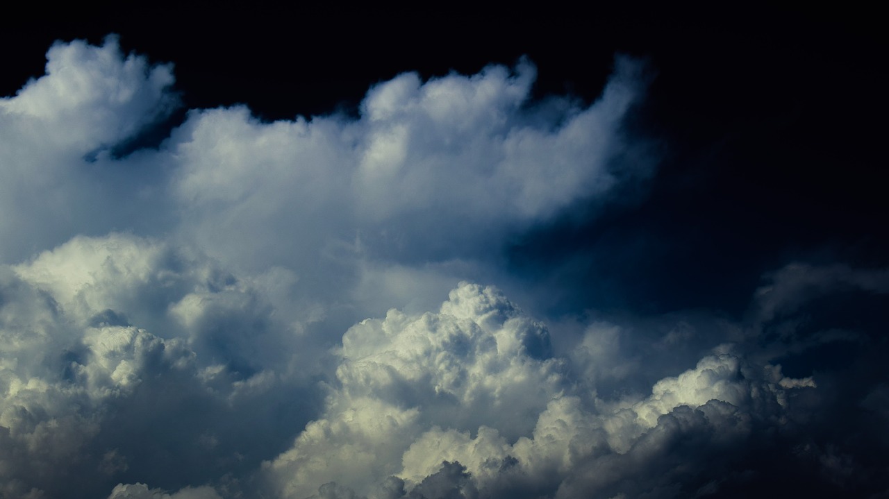 clouds cumulus sky free photo