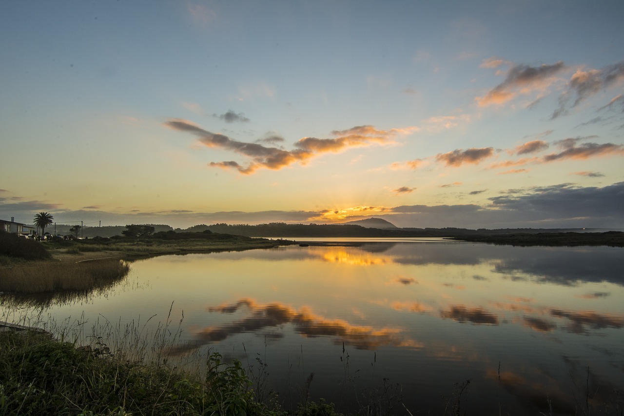 clouds lake laguna free photo