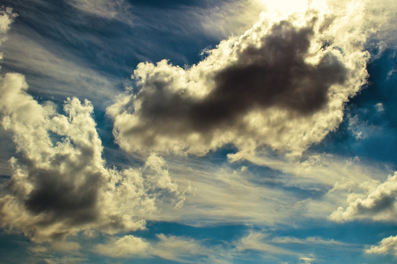 clouds sky nature free photo