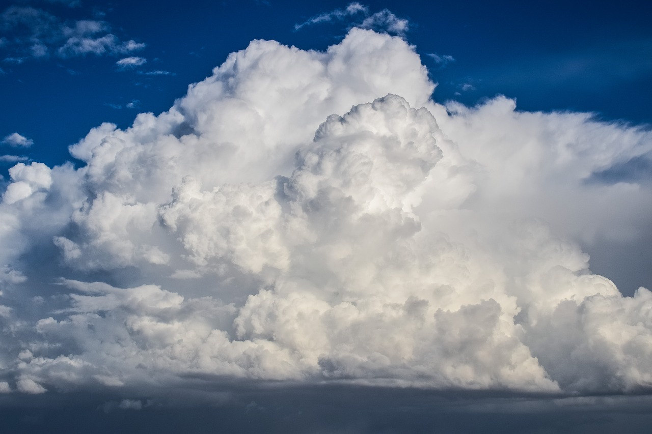 clouds cumulus sky free photo