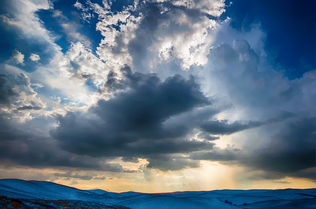 clouds sky storm free photo